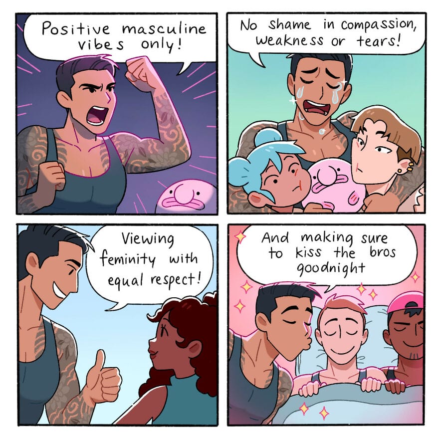12-59 20 Blobby and Friends comics Important Social Issues about Body Positivity and Mental Health