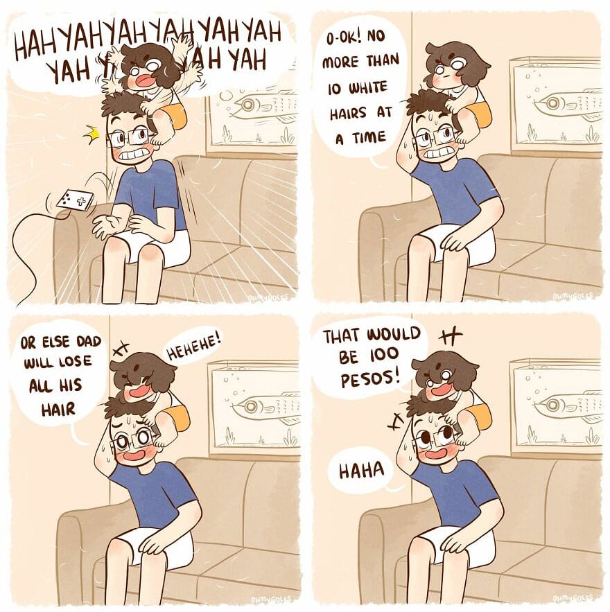 12-75 These Long Comic Strips: Flawlessly Depict The Amusing Antics of Childhood (20 Comics)