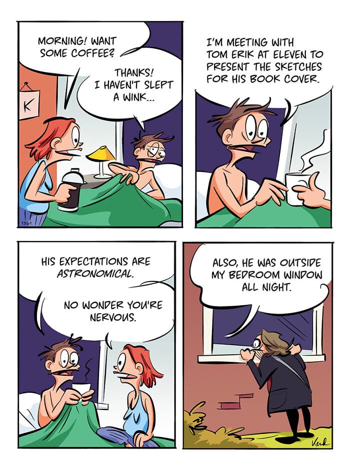 12-88 20 Hilarious Comics Showcasing the Chaotic Adventures of Two Best Friends by Kenneth Larsen