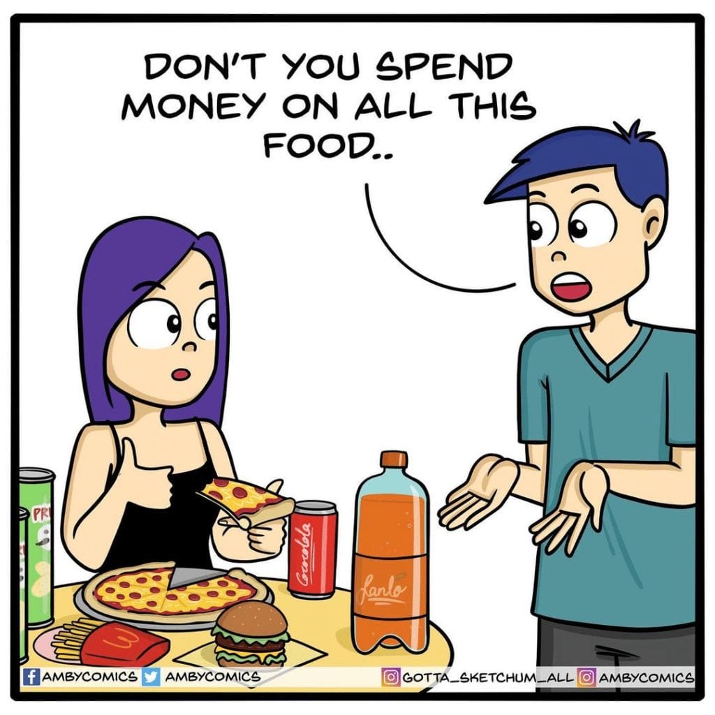 12.1 20+ Amby Comics Everyday Life Moments with Humor and Relatability