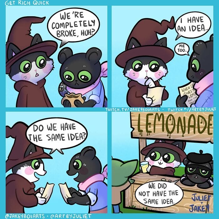 13-14 10+ Times Artist Jakey Boi Arts Creates Random Comics About Dungeons