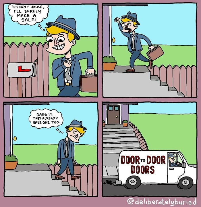 13-15 10+ Random Comics Full of Unexpected Twists for Dark Humor Lovers