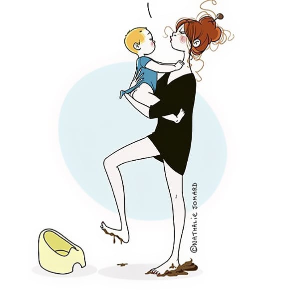 13-31 15 Illustrations That Perfectly Depicts Motherhood with Realistic Wit