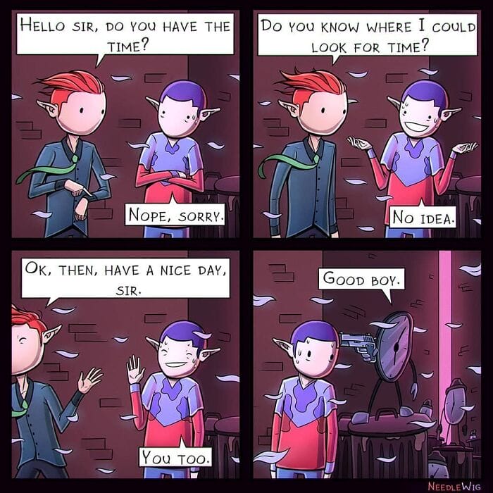 13-35 This Artist’s 25 Dark Comics illustrate  Situations Happened with a Person in Real Life