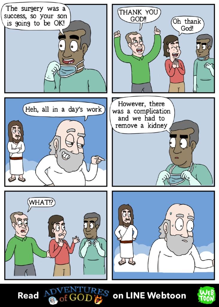 13-4-732x1024 20 Long Comic Strips That Humorously Portray the Relationship Between God and Humanity