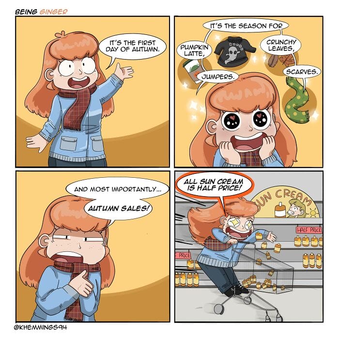 13-75 This Artist illustrates: Her Everyday Life in 20 Heartwarming Comics