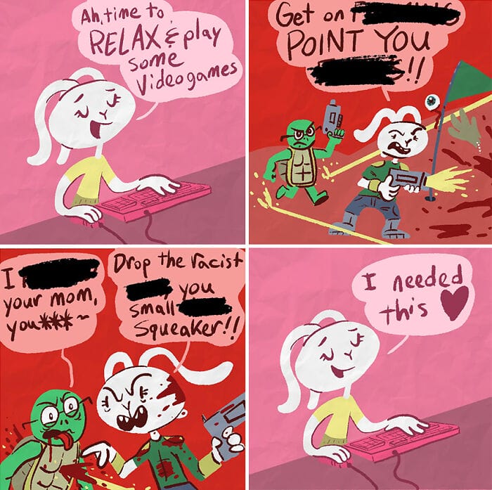 13-94 23 Sharp and Hilarious 'Cat Trigger' Comics with Surprising Endings by This Artist