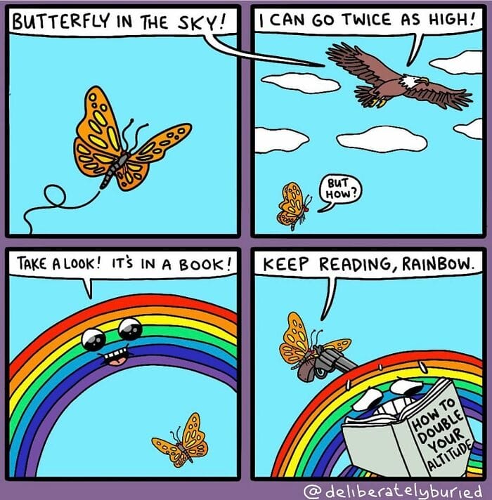 14-15 10+ Random Comics Full of Unexpected Twists for Dark Humor Lovers