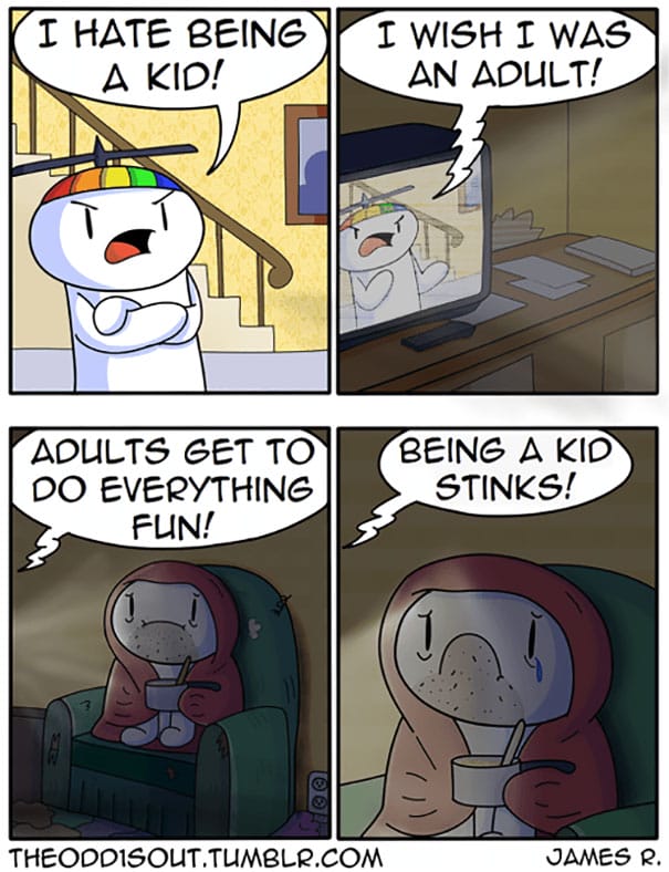 14-28 10+ The Odd1sOut Creates Dark Comics to share his Experiences