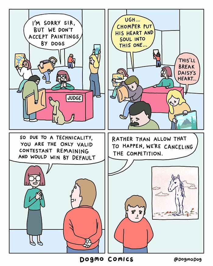 14-38 20 Funny dogmodog Comics by the Artist who have Dark Sense of Humour
