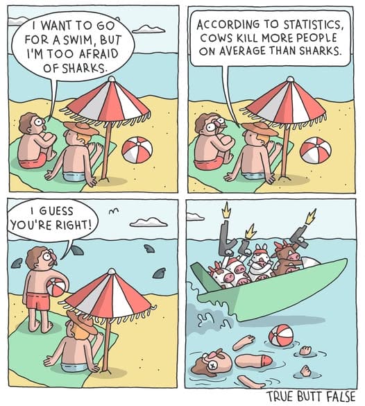 14-57 17+ Quirky and Funny Comics by the "True Butt False"