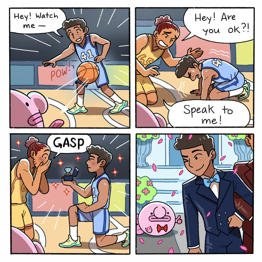 14-61 20 Blobby and Friends comics Important Social Issues about Body Positivity and Mental Health