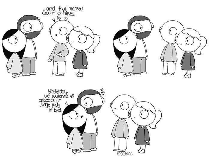 14-67 Girlfriend Depicts: her Life with her Boyfriend Through 19 Brand-New Comics