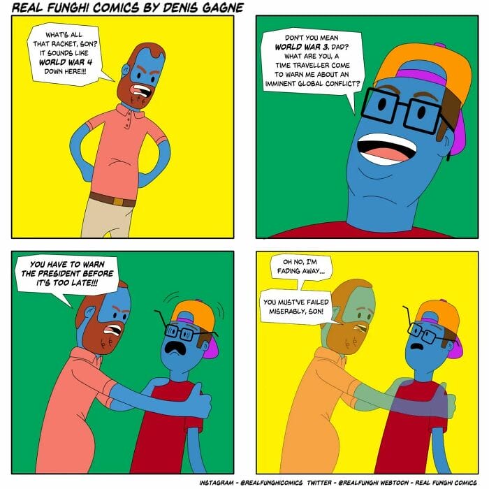 14-83 20 Humorous and Surreal Comics by Cartoonist Denis