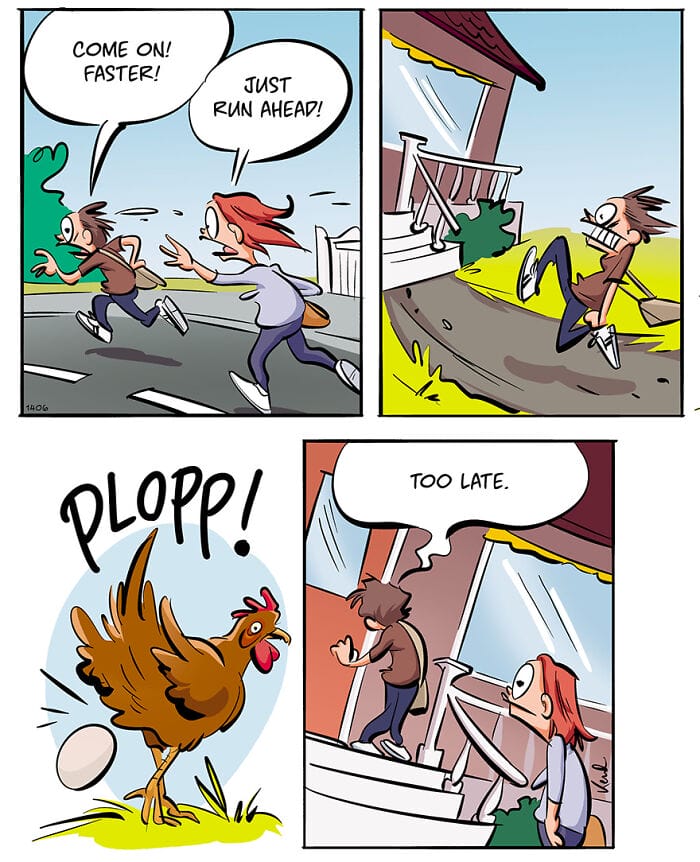 14-89 20 Hilarious Comics Showcasing the Chaotic Adventures of Two Best Friends by Kenneth Larsen