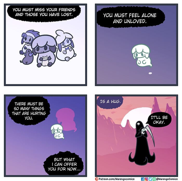 15-100 20 Touching Comics on Life, Death, and the Afterlife by Marengo Lambert