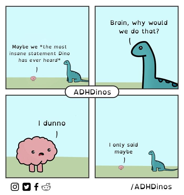15-102 20 Funny Comics That Highlight the Everyday Struggles of Living with ADHD (New Pics)