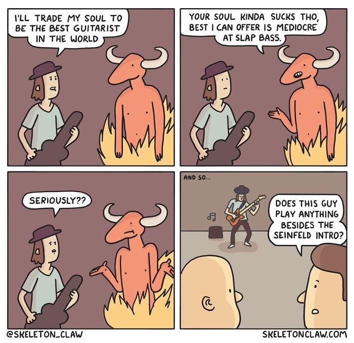 15-45 16+ Hilarious Comics Full of Unexpected Twists By The "Skeleton Claw"