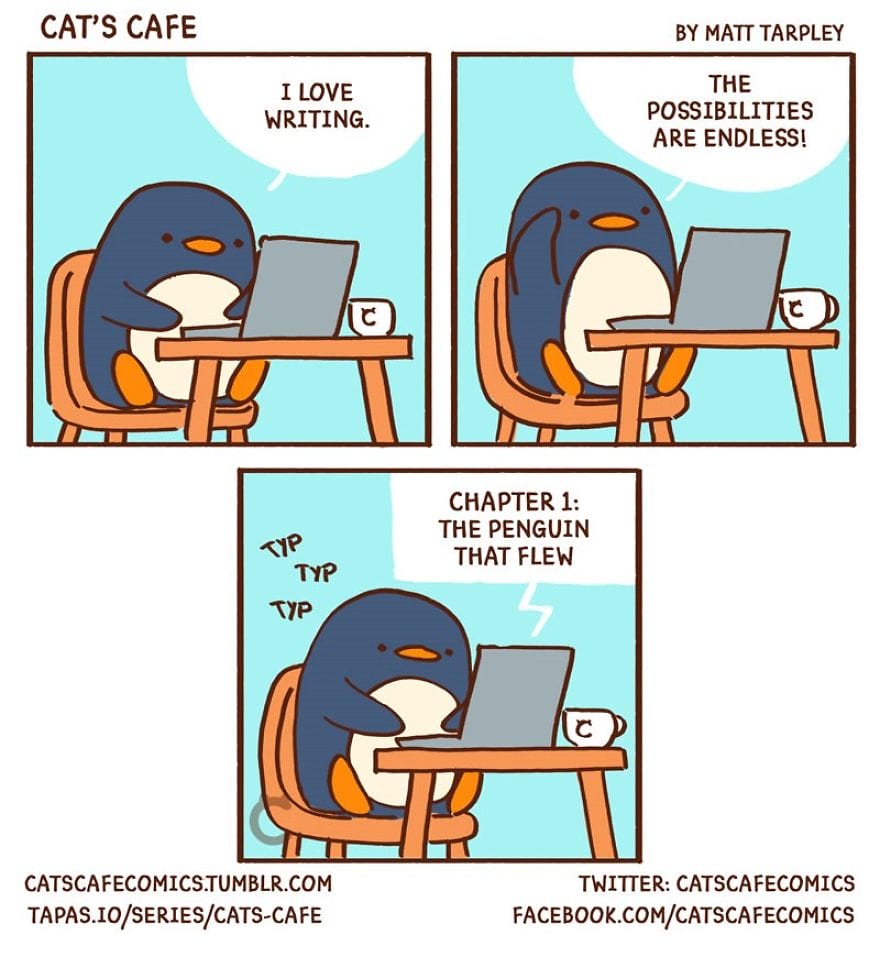 15-58 15+ Wholesome Comics by "Cat's Cafe Comics" that will surely bring smile on your face