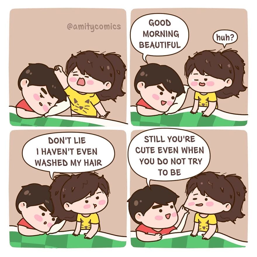 15-64 20 Amity Comics: A Couple Navigates the Everyday Challenges of Being in a Relationship