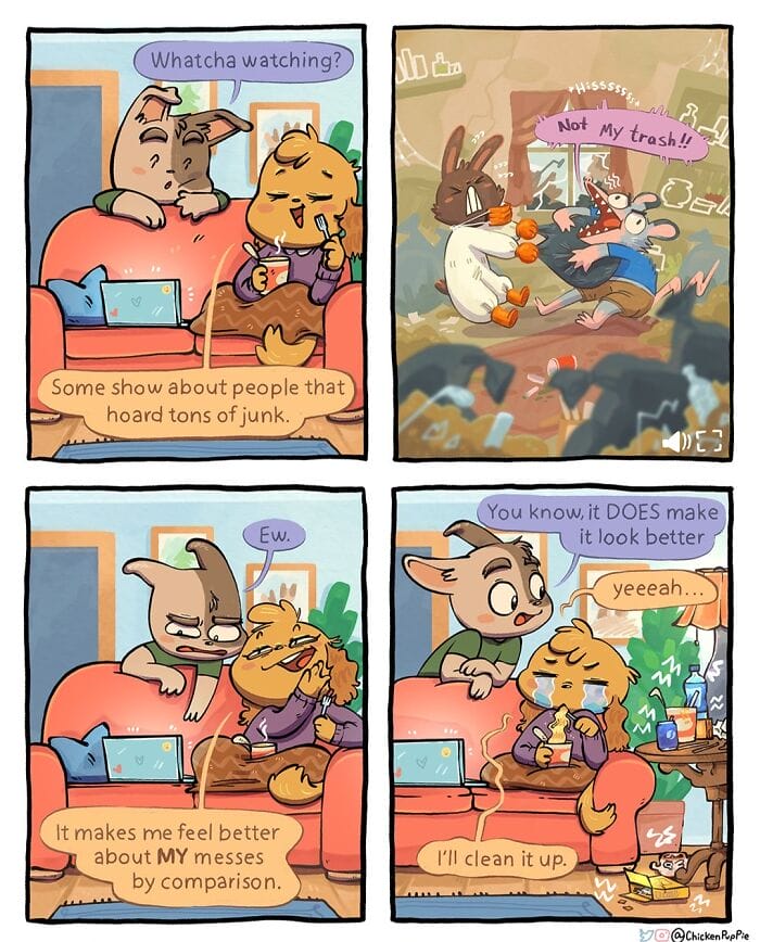 15-72 20 Wholesome Chicken PupPie Comics That Will Bring a Smile to Your Face