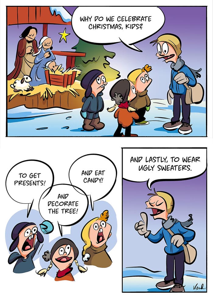 15-88 20 Hilarious Comics Showcasing the Chaotic Adventures of Two Best Friends by Kenneth Larsen