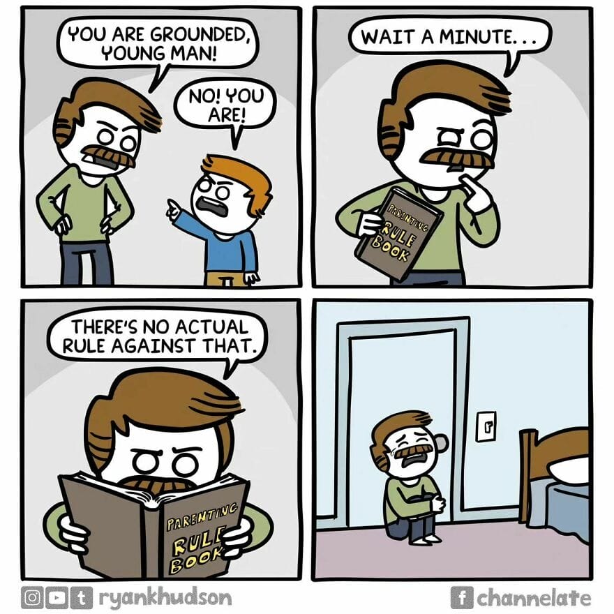 16-1 14+ Times Ryan Hudson comics Turns Everyday Moments into Humorous Illustrations