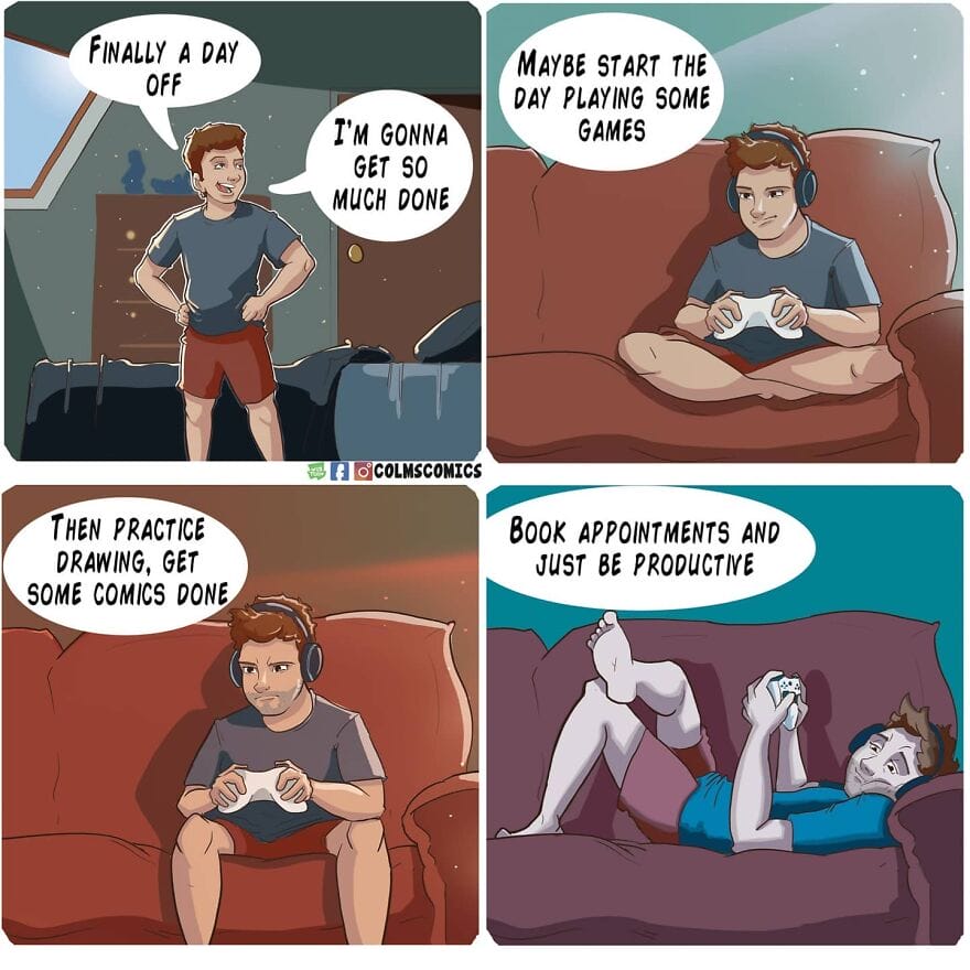16-23 15 Colms Comics Injects Humor into Ordinary Situations by Creating Clever Visual Puns