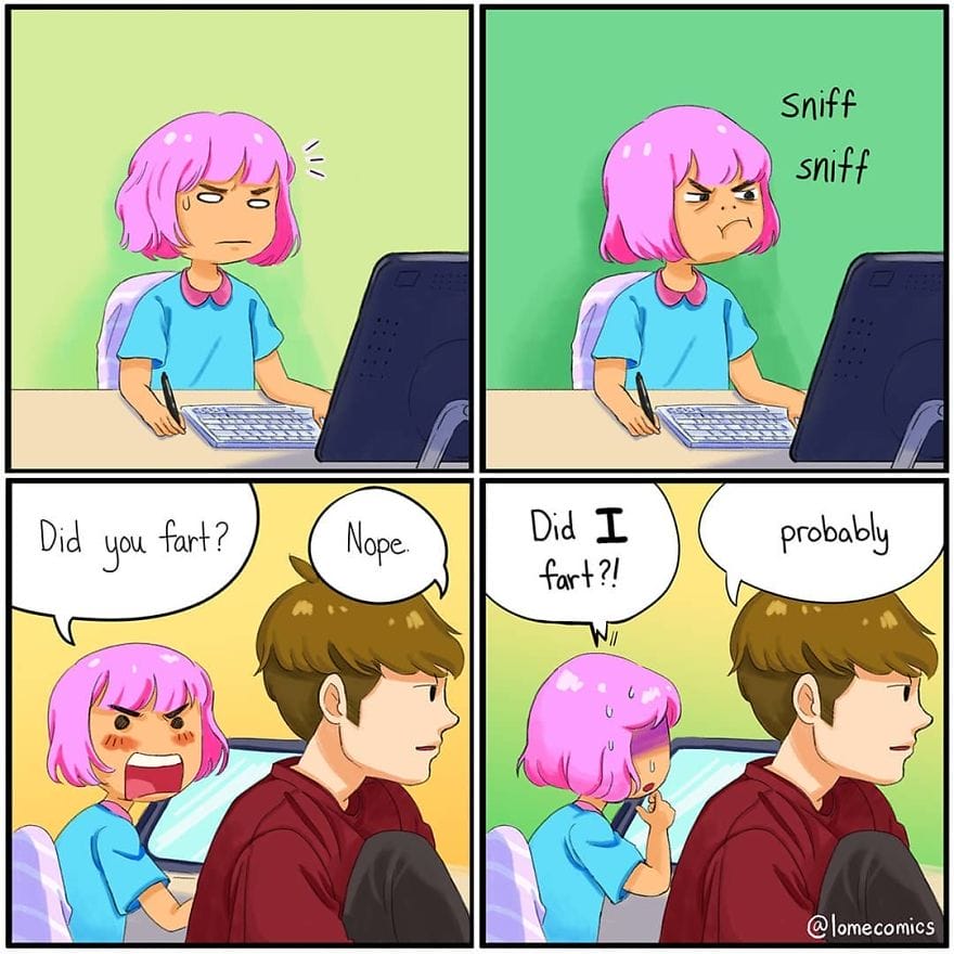 16-3 10+ Lome Comics About Relatable Situations by Cartoonist Lome