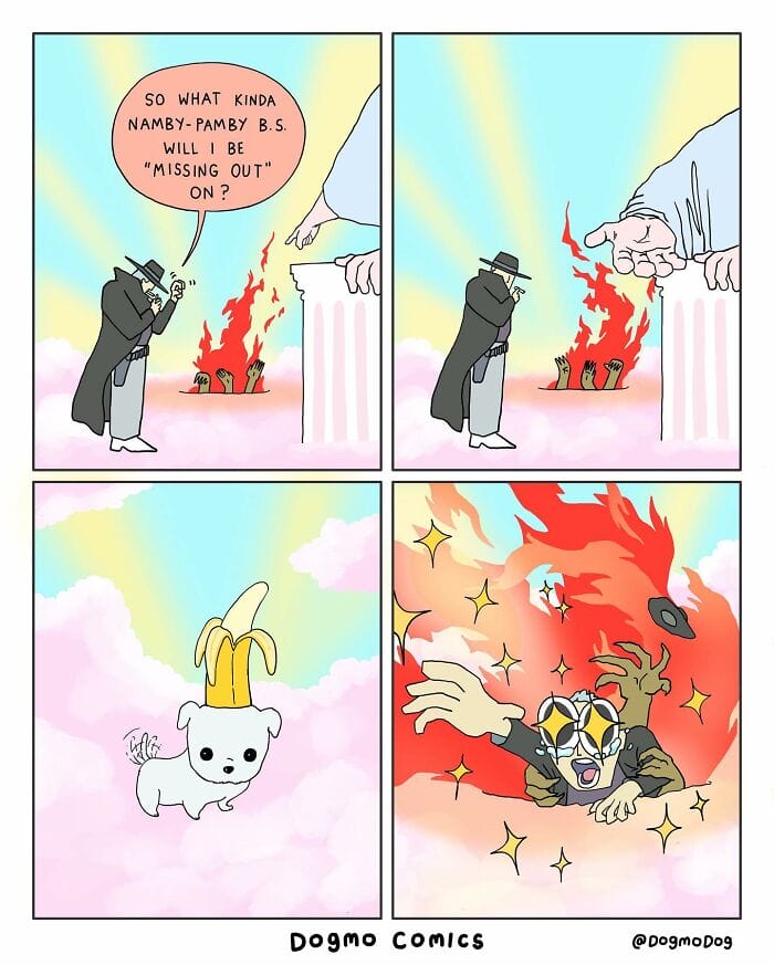16-37 20 Funny dogmodog Comics by the Artist who have Dark Sense of Humour