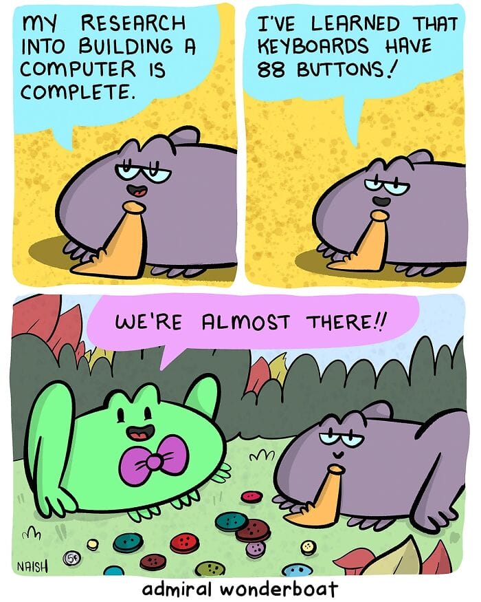 16-84 20 Hilarious Comics by This Artist Highlighting Challenges, Friendships, and More