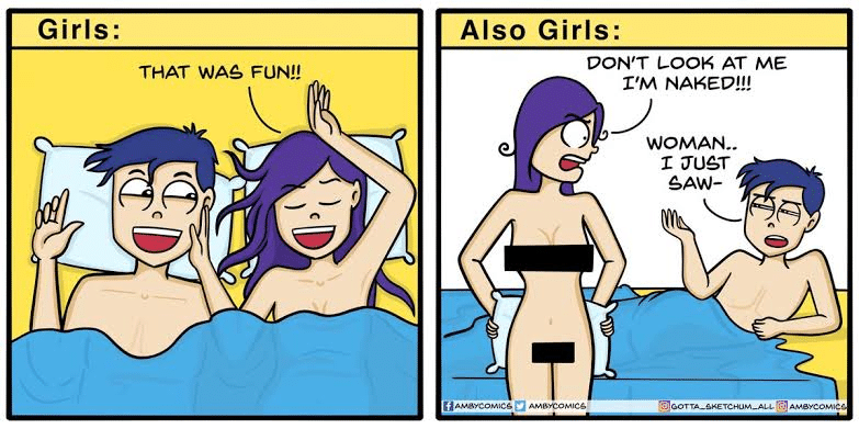 17-1 20+ Amby Comics Everyday Life Moments with Humor and Relatability