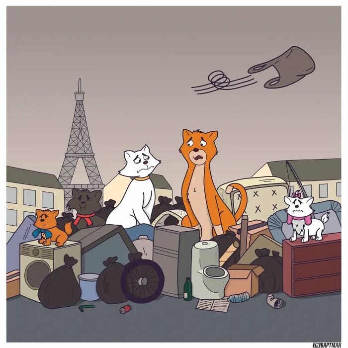17-101 20 Thoughtful Comics by Baptiste Drausin Merging Pop Culture with Ecological Themes