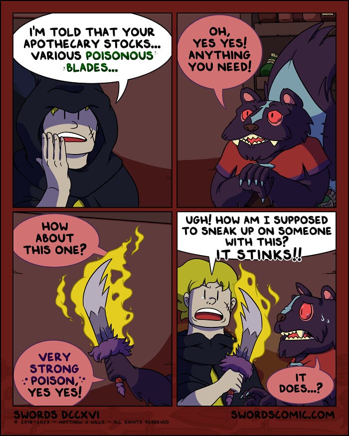 17-22 Here are 15 Swords Comic Strips That Revolves Around Magical Swords