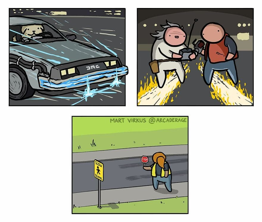 17-31 20 Arcade Range Comics by the Artist "Mark Virkus"