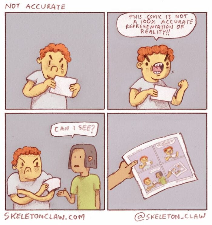 17-42 16+ Hilarious Comics Full of Unexpected Twists By The "Skeleton Claw"