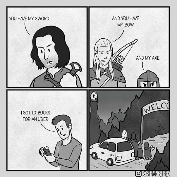 17-44 15+ Horror and Dark Comics with Unexpected Twists By "Strangertrek"