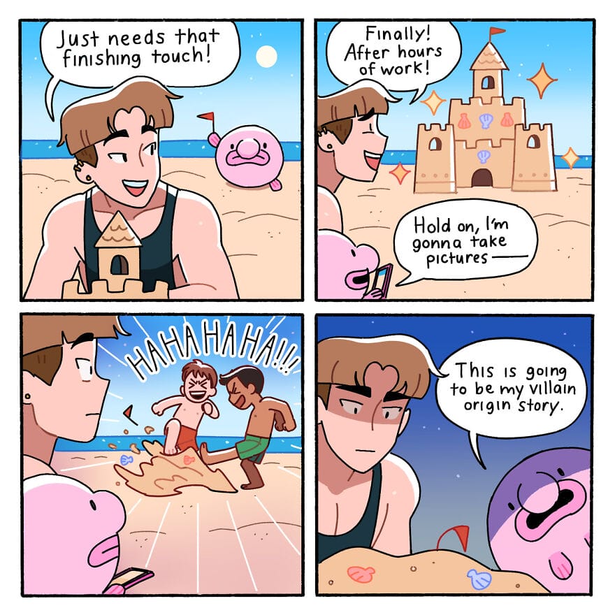 17-57 20 Blobby and Friends comics Important Social Issues about Body Positivity and Mental Health