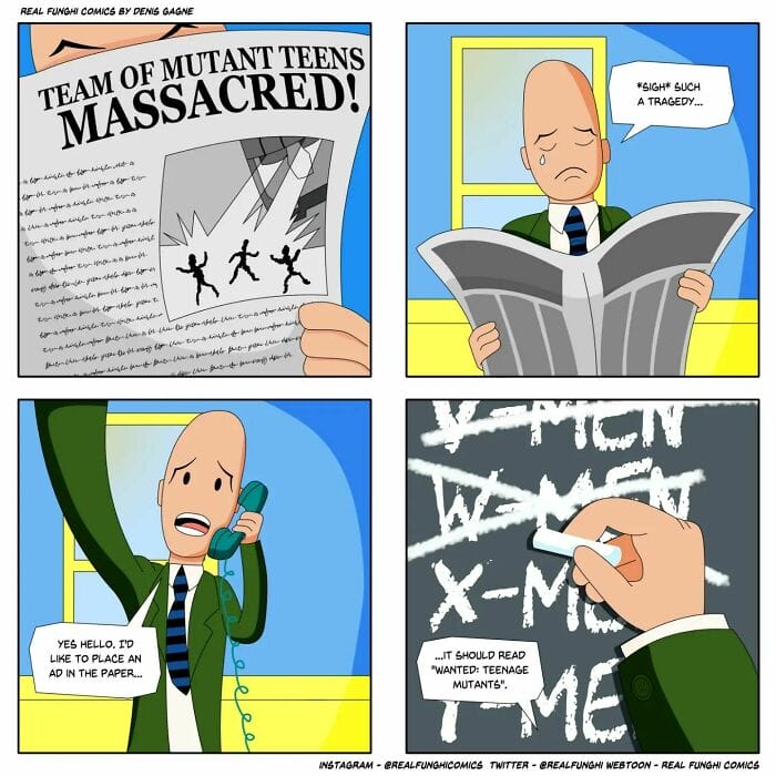 17-78 20 Humorous and Surreal Comics by Cartoonist Denis