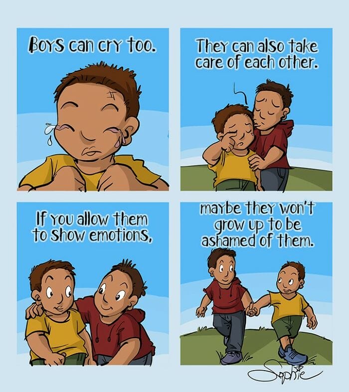 17-80 20 Illustrations by This Artist Depicting Her Experiences as a Transgender Child