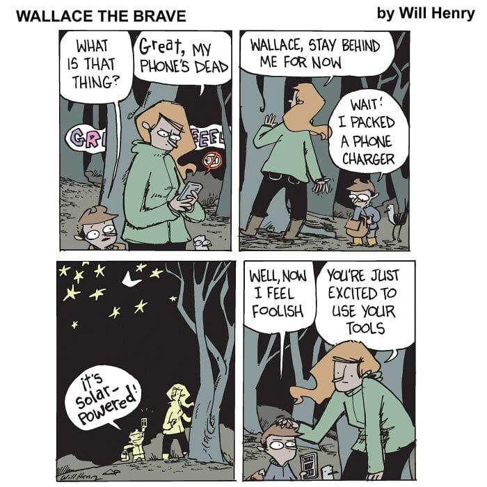 17-88 20 Hilarious 'Wallace the Brave' Comics That'll Make Your Day Better
