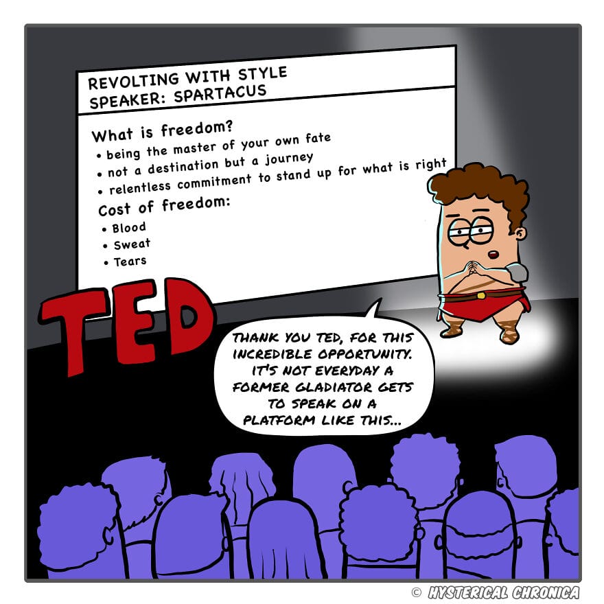 17-93 20 Comics That Put Historical Figures in Modern Day Predicaments