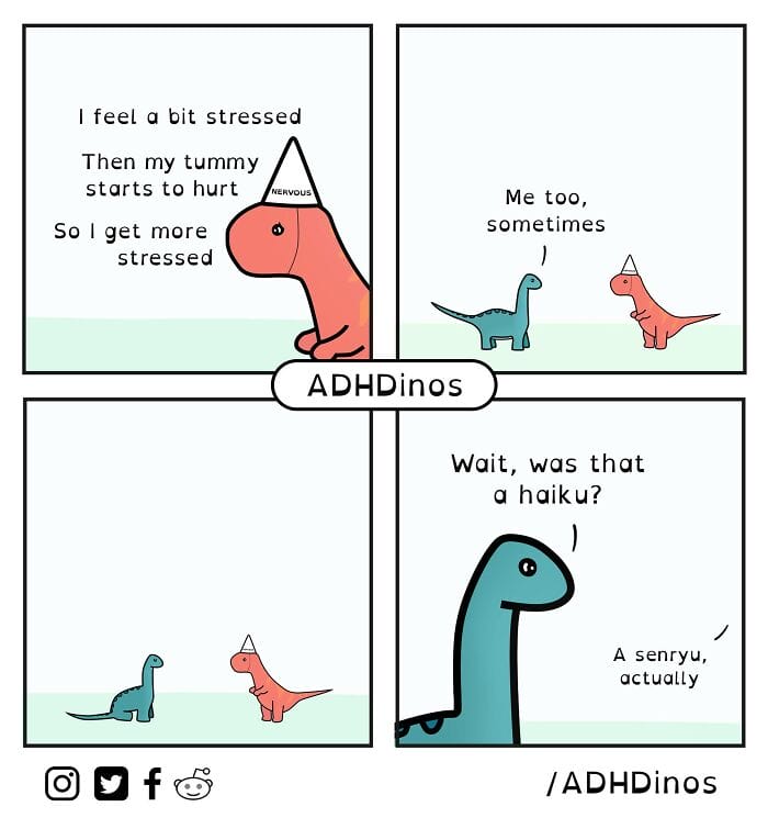 17-96 20 Funny Comics That Highlight the Everyday Struggles of Living with ADHD (New Pics)