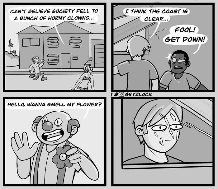 18-107 20 Hilariously Strange Comics with a Dark Twist, By Gryzlock (New Pics)
