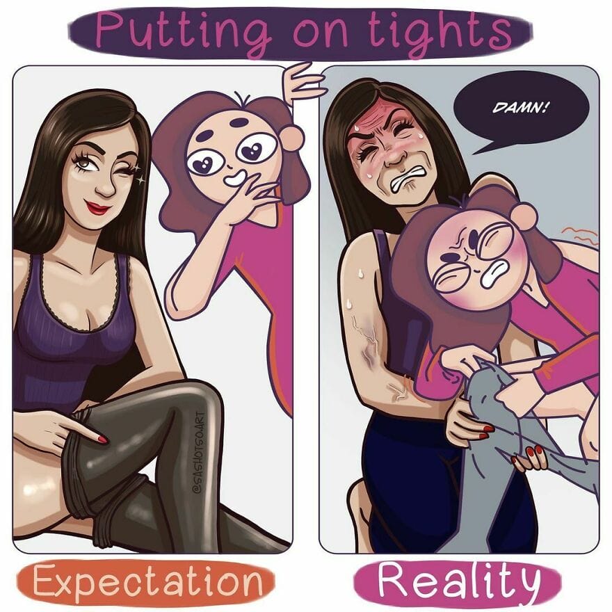 18-21 10+ Sashotso Art Funny Comics about Everyday Life and Relationships