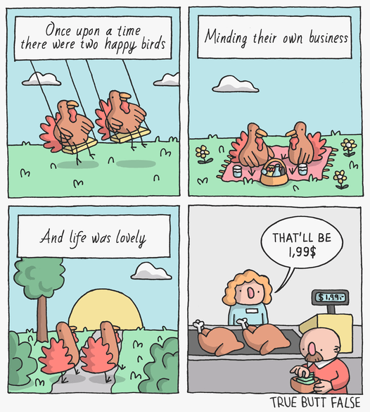 18-3 17+ Quirky and Funny Comics by the "True Butt False"