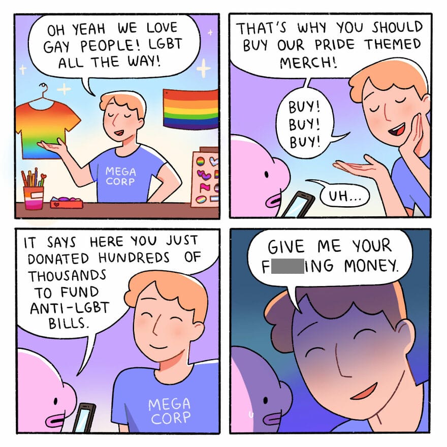 18-58 20 Blobby and Friends comics Important Social Issues about Body Positivity and Mental Health
