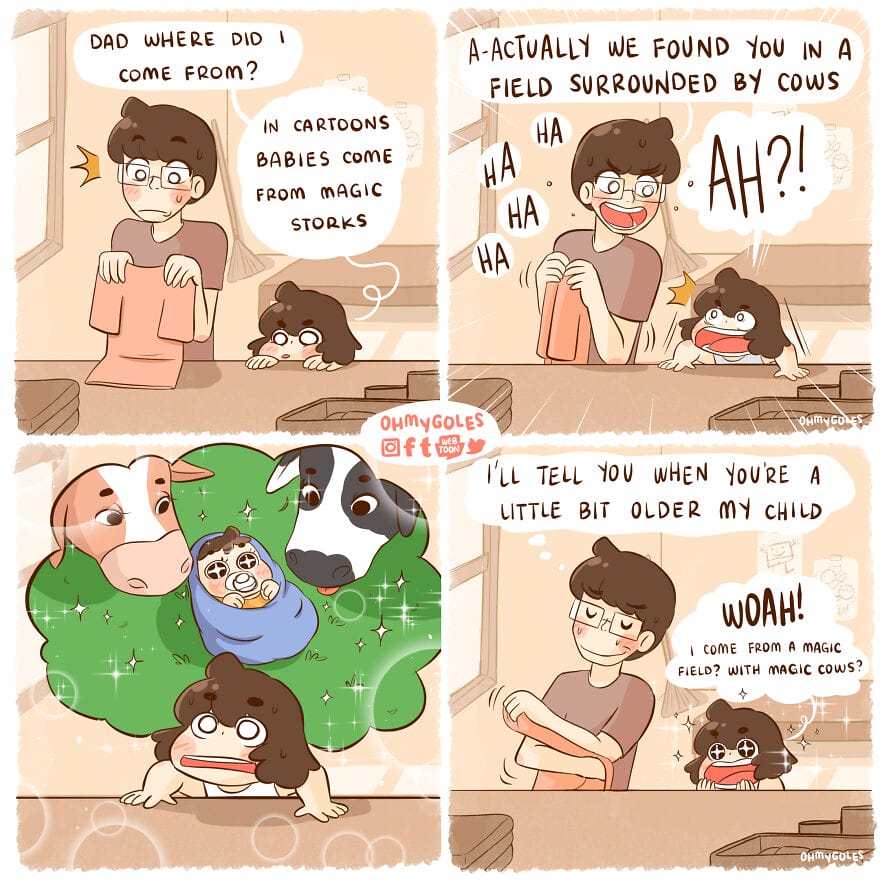 18-73 These Long Comic Strips: Flawlessly Depict The Amusing Antics of Childhood (20 Comics)