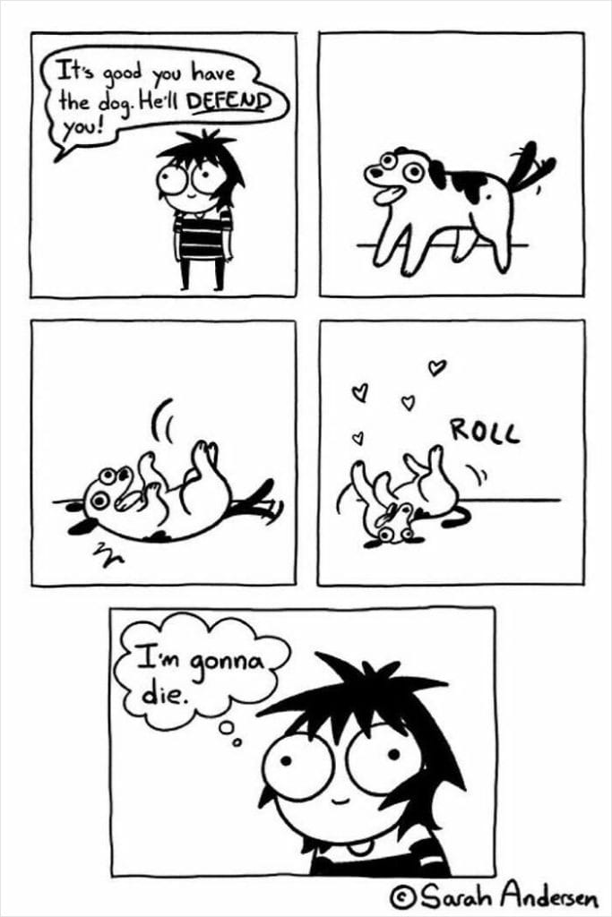 18-90-683x1024 20 Hilarious Comics By Sarah Andersen That Perfectly Capture The Quirky Differences Between Cats And Dogs