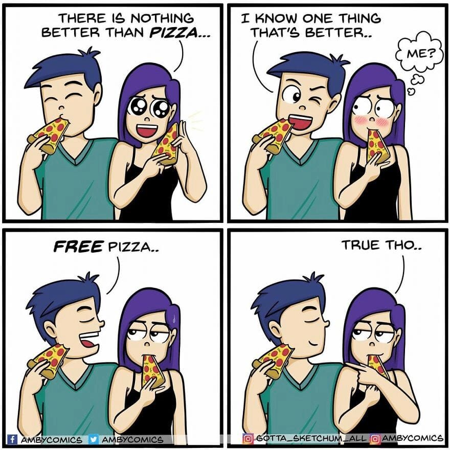 19-1 20+ Amby Comics Everyday Life Moments with Humor and Relatability